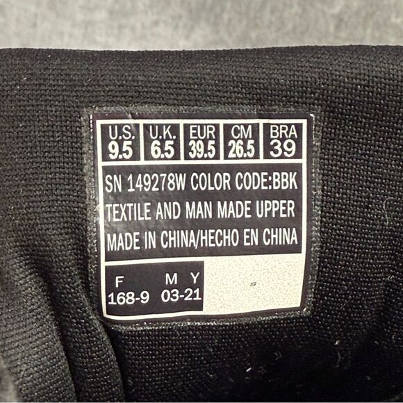 Skechers Shoes Womens Size 9.5 Black Light Weight Memory Foam Walking Sneakers - Picture 9 of 10